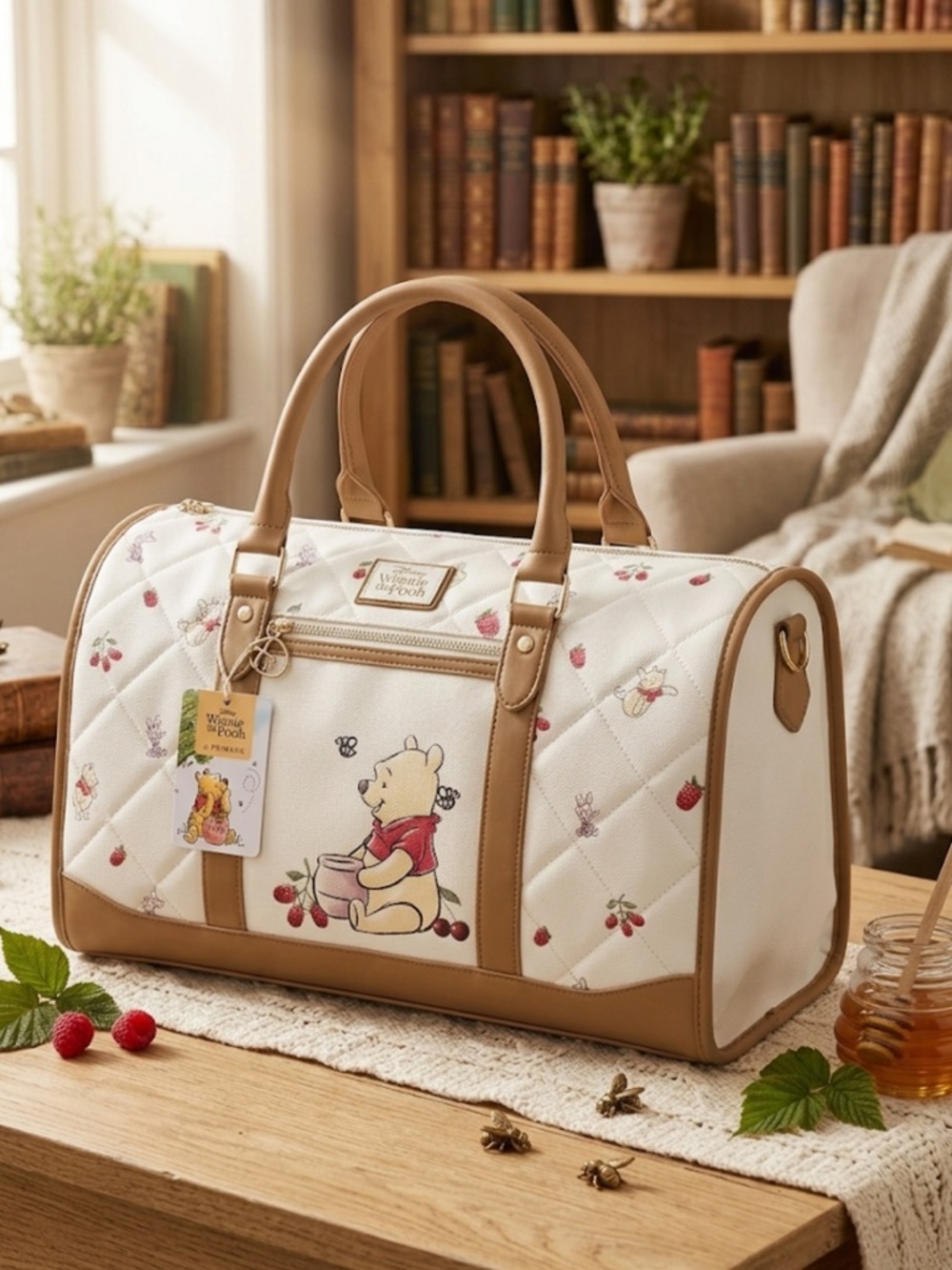 Disney Winnie the Pooh Quilted Weekender Bag